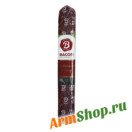 Сырокопченая Колбаса Ленинакан 400 гр "Бекон Продукт"