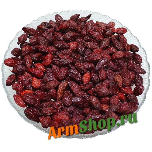 Сушеный кизил с косточкой Чистый продукт, 500гр