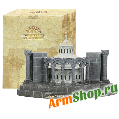 Храм Звартноц композиция (цветное декорирование)