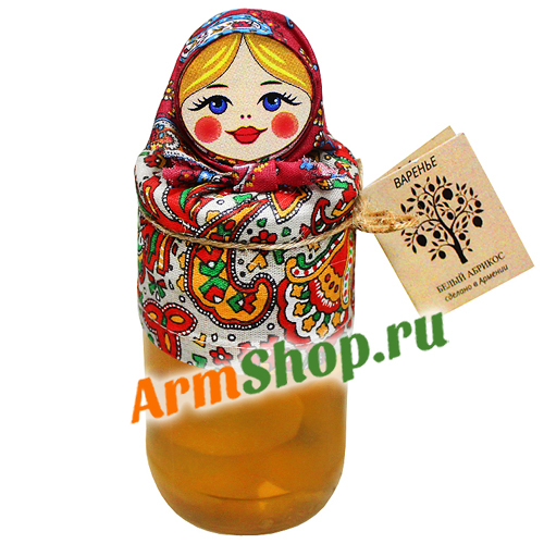 Варенье из Белого Абрикоса Матрешка 450 гр "Варга-Фуд"