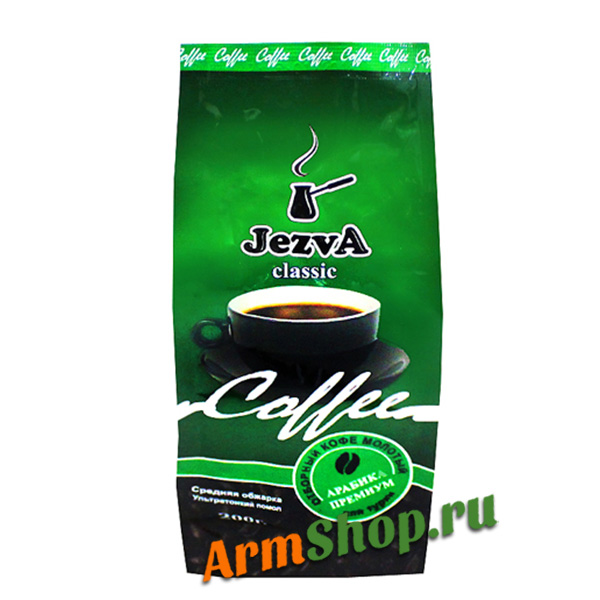 Кофе молотый Classic, Арабика Премиум для турки, Jezva, 200 г.