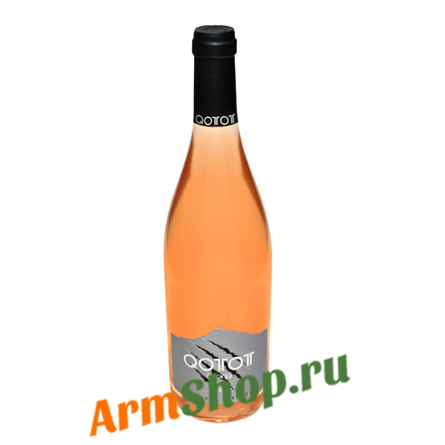 Вино  Розовое сухое QOTOT 0,75 л 14,0% 2015 "Же Ран Де Ву"
