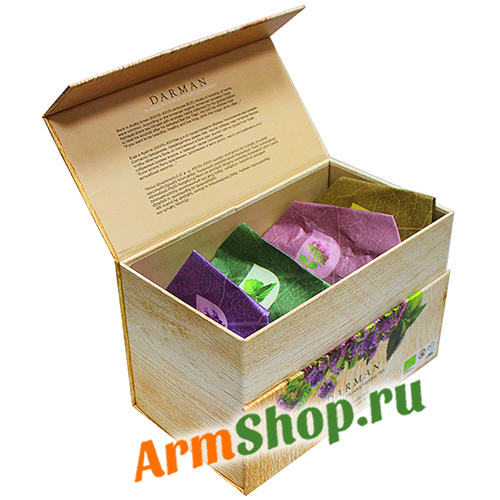 Набор органических травяных чаев 4*40г "Darman"