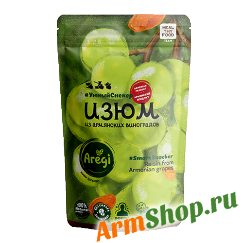 Виноград Сушеный "Изюм" 150 г "Ареги"