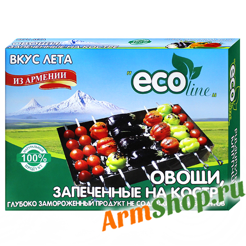 Овощи запеченные на костре глубоко замароженные 1000 гр "Эко Лайн"