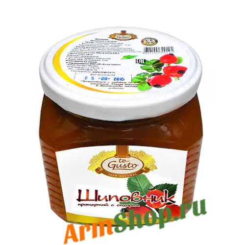 Шиповник протертый с сахаром 470 гр "te Gusto"