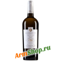 Вино ординарное сортовое "Алазанская долина" Белое полусладкое 0,75 л 11% 2021 "Georgian Royal Wine"