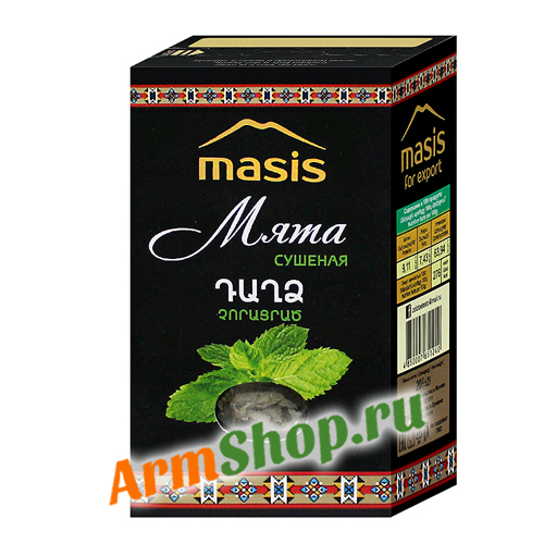 Чай травяной из Мяты сушеной 20 гр "Masis"