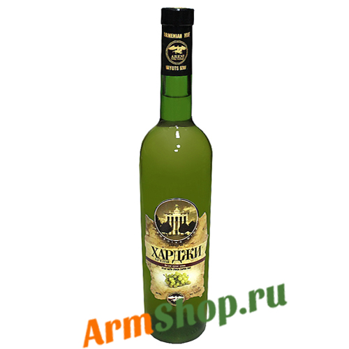 Вино белое сухое АРЕНИ ХАРДЖИ 0,75л 11,5-13% 1,5 года выдержки