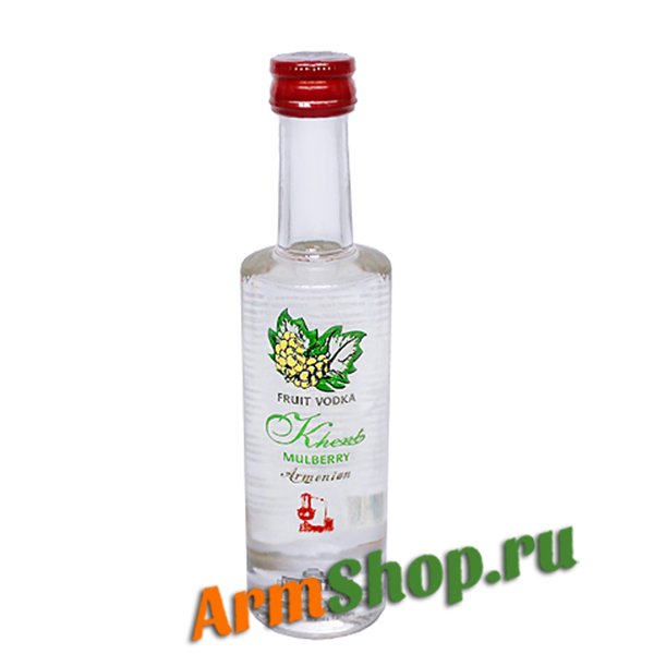 Водка тутовая ХЕНТ миньон 0,05л 40%, Прошянский КЗ