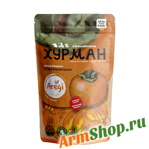 Хурма Сушеная "Хурман" 70 гр "Ареги"