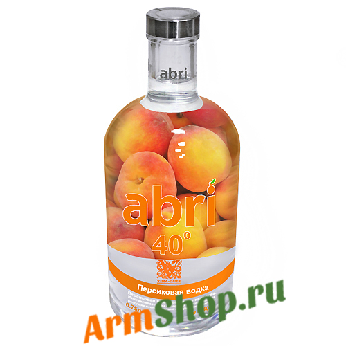 Водка Абри Персиковая 0,75л 40%