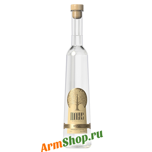 Водка плодовая "Morus" Apricot (Абрикос) Арагацотн 0,5л 45% "Миджнаберд Алко"
