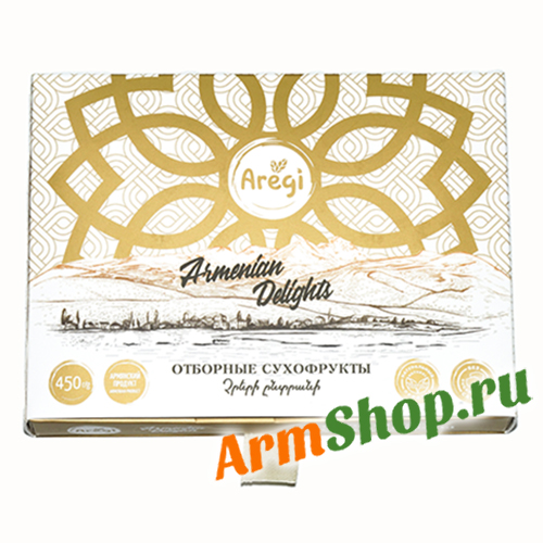 Набор из отборных сухофруктов 450 гр "Ареги"