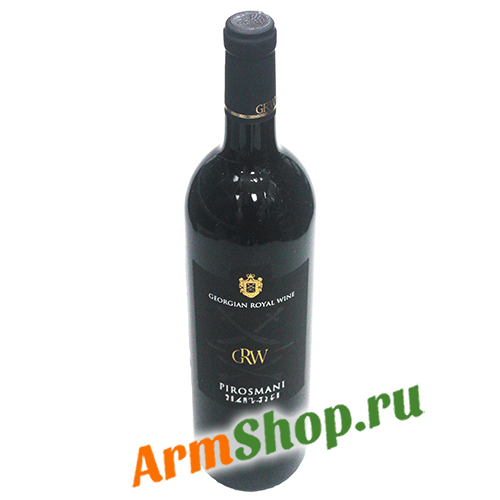 Вино ординарное сортовое "Пиросмани" Красное полусухое 0,75 л 11,5% 2020 "Georgian Royal Wine"