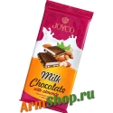 Шоколадная плитка JOYCO Молочный с миндалем, 90 г. Grand Candy