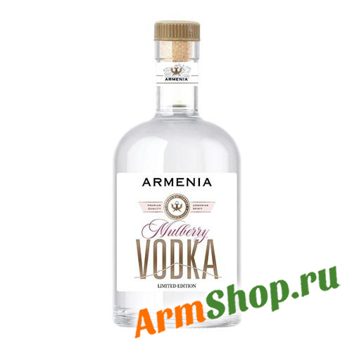 Водка Армения Абрикосовая Limited Edition 0,5л 40% “Armenia Wine” 