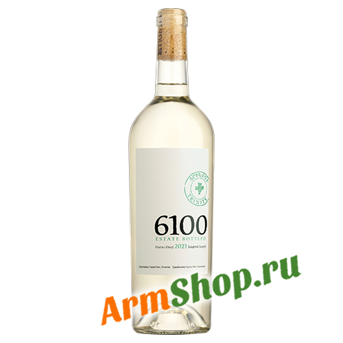 Вино Армянское "Тринити 6100 Хатун Харджи" Белое сухое 0,75 л 13% 2021 "Trinity"
