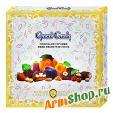 Ассорти глазированных сухофруктов с орехами 390 гр "Grаnd Candy" 