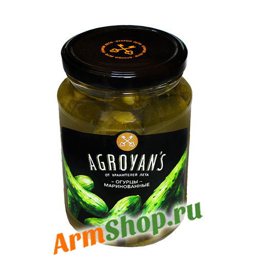 "ЭКО АГРО" Огурцы маринованные "Agroyan's" 730гр