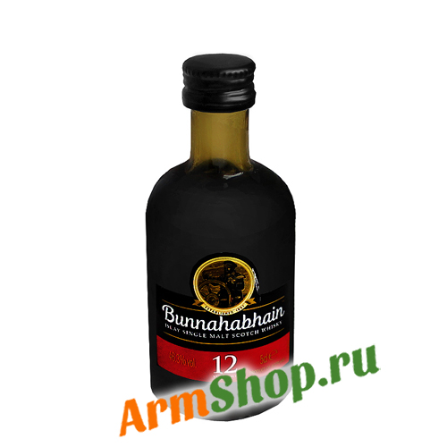 Виски односолодовый "Bunnahabhain aged 12 years" 0,05л 46,3%