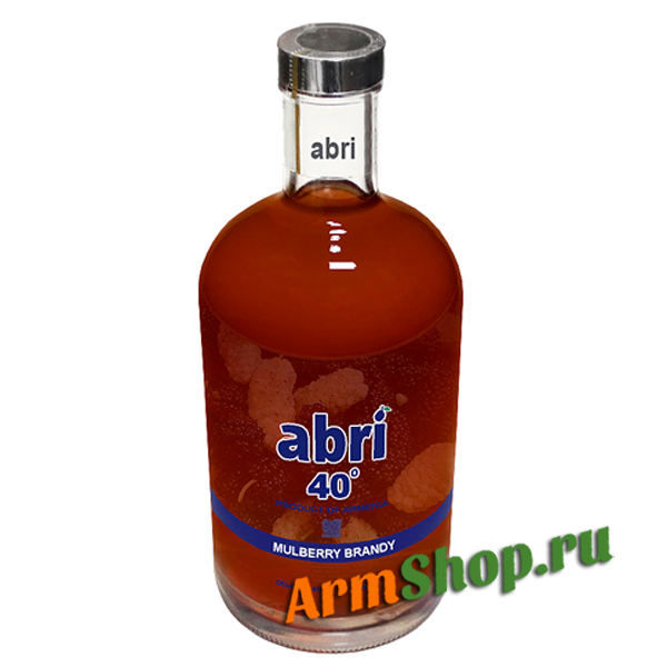 Бренди АБРИ тутовый 0,75л 40% ВКЗ Мргануш