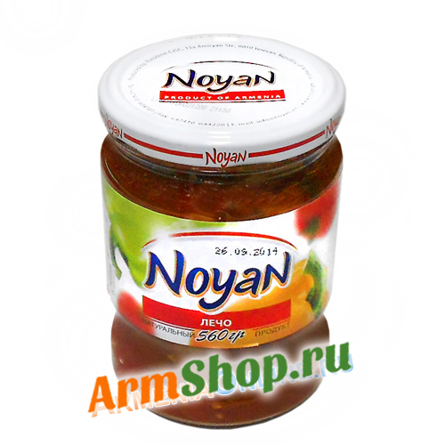 Лечо 560 гр ООО "Ноян"