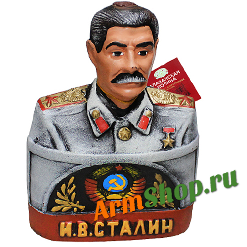 Вино Алазанская Долина красное полусладкое "Сталин" 10,5-13% 2,0л "Кварельский Погреб"