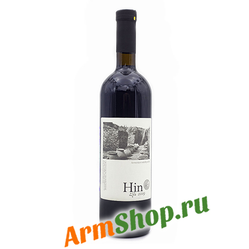 Вино Армянское "Hin" Красное сухое 0,75л 13,5% 2019 "Ин Арени"