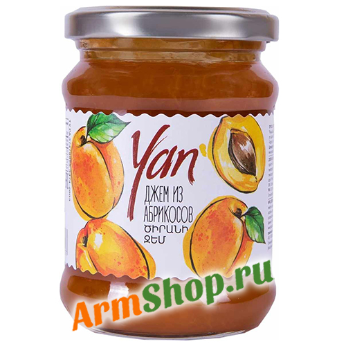Джем Абрикосовый "Yan" 300 гр "СИС Натурал"