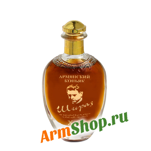 Коньяк Армянский Миньон "Шираз" 0,05л 40% 10 лет выдержки "Прошянский КЗ"