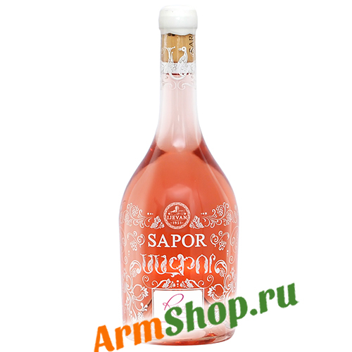 Вино Армянское "Сапор" Розовое сухое 0,75 л 13% 2020 "Иджеванский ВКЗ"