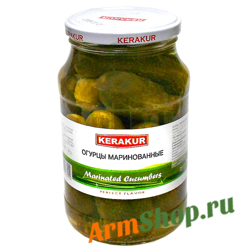 Огурцы маринованные Керакур  920г