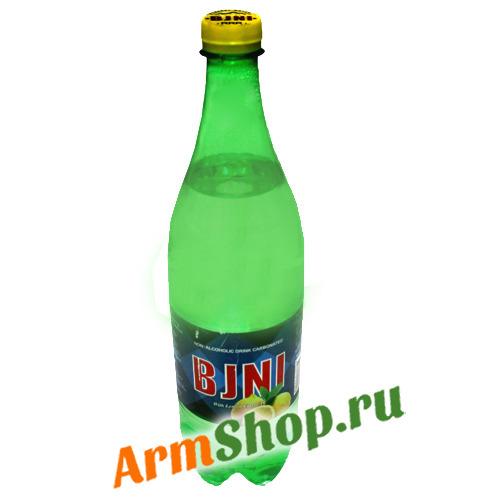 Вода Минеральная "Бжни" со вкусом лимона 1л газ. ПЭТ
