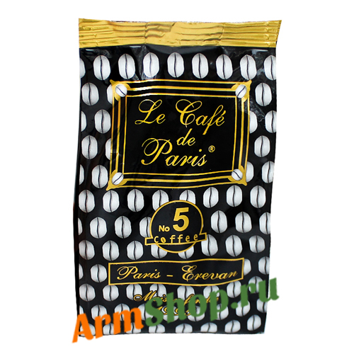 Кофе натуральный жареный молотый "Le Café Paris" №5 100 гр