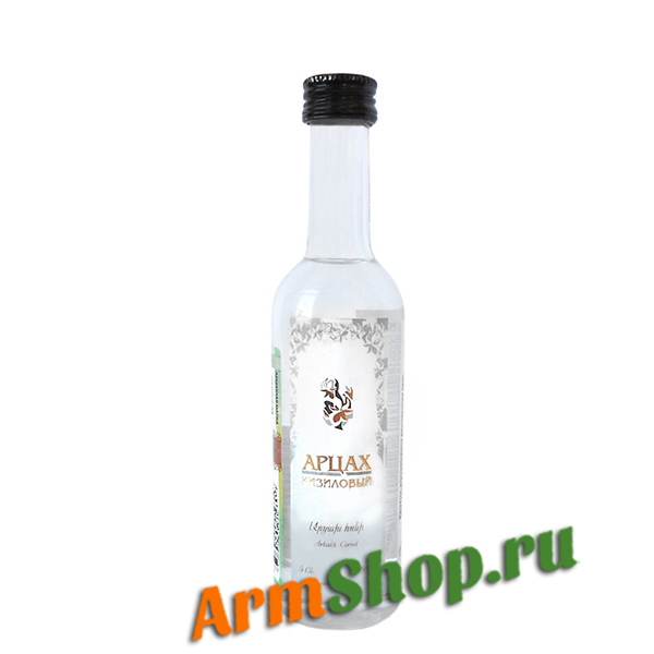 Водка АРЦАХ КИЗИЛОВЫЙ миниатюрный 0,05л 51%, Artsakh Brandy Company 