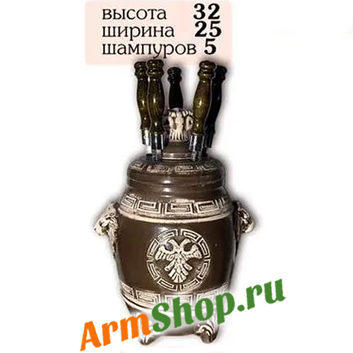 Тандыр Электрический "Герб" 32 х 25 см 