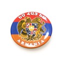Значок герб и флаг Армении