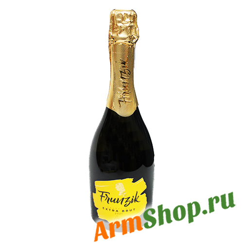 Шампанское Армянское "Frunzik" белое Экстра Брют 0,75 л 12% "Прошянский КЗ"