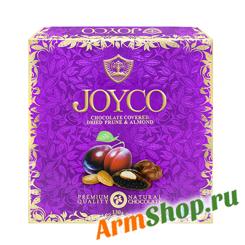 Чернослив в шоколаде с миндалем JOYCO Grand Candy, 130 г.