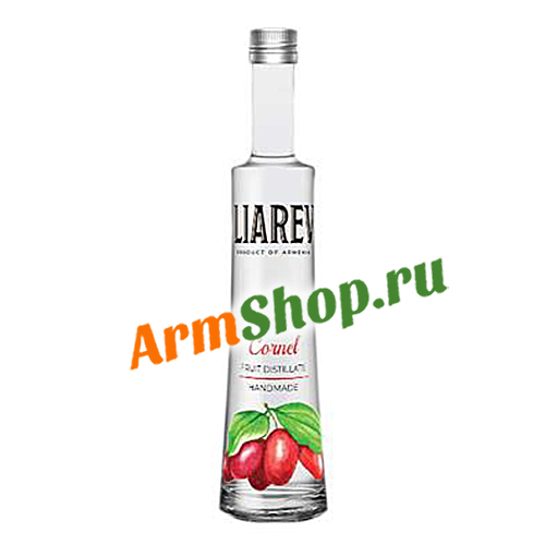 Миниатюрный Дистиллят Кизиловый 0,05л 52% "LIAREV"