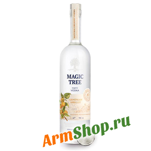 Армянская Абрикосовая водка "Magic Tree" 0.75л 40% ООО "Арегак"