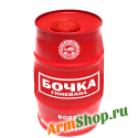 Пшеничная Водка "Бочка" Красная 0,5л 40% "Гиневан"
