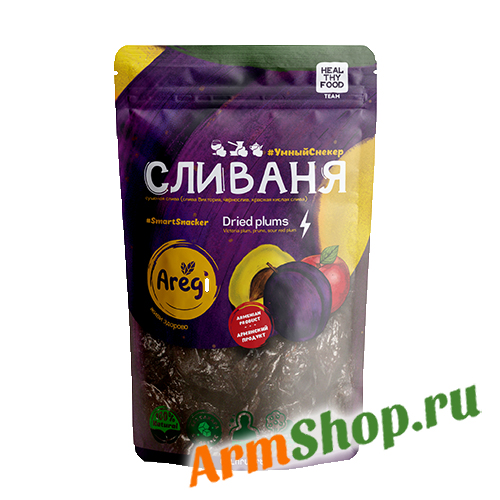 Слива Сушеная "Сливаня" 110 гр "Ареги"