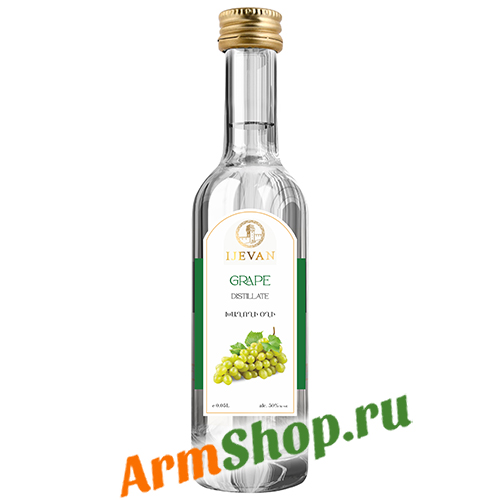 Армянская Водка Виноградная 0,05л 50% "Иджеванский ВКЗ" 