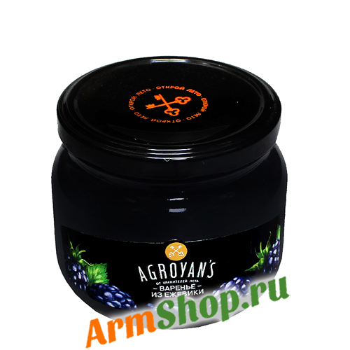 "ЭКО АГРО" Варенье из ежевики "Agroyan's" 430гр 