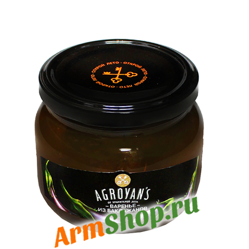 "ЭКО АГРО" Варенье из баклажанов "Agroyan's" 430гр 