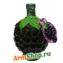 Вино Ежевичное полусладкое "Гиневан" 0,75л 11.5% в с/б