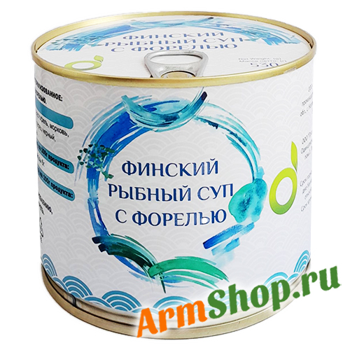 Финский суп с форелью 530 гр "ЭКО ФУД" 
