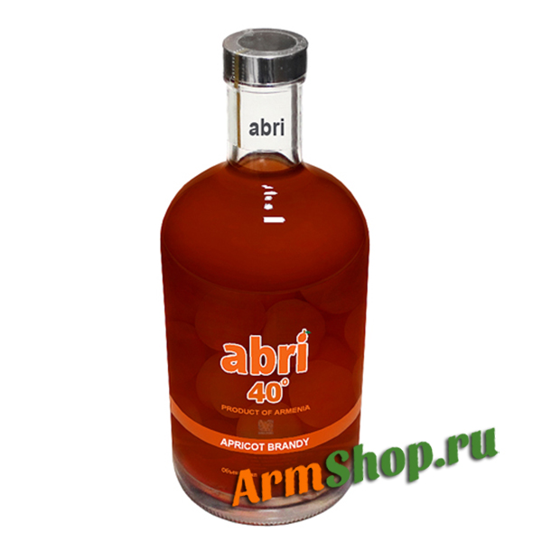 Бренди АБРИ абрикосовый 0,75л 40% ВКЗ Мргануш